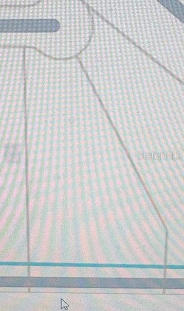 This image is a property map showing the outline of a residential lot — NUTMEG STREET, ORLANDO, FL