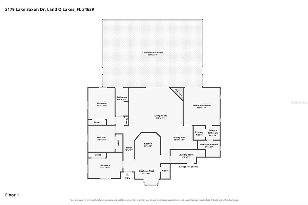 3179 LAKE SAXON DRIVE, LAND O LAKES, FL — photo 3 of 44