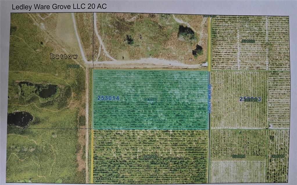 Lot 1 & 2 LEDLY WEAR ROAD, BARTOW, FL — photo 2 of 2