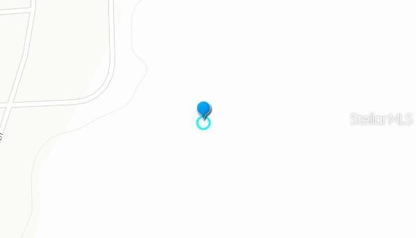 This is a map showing a location marker on a plot of land — 2720 E LAKE LANE, HERNANDO, FL