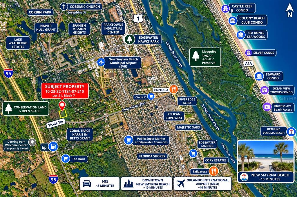 3270 TICKLE TERRACE, EDGEWATER, FL — photo 4 of 11