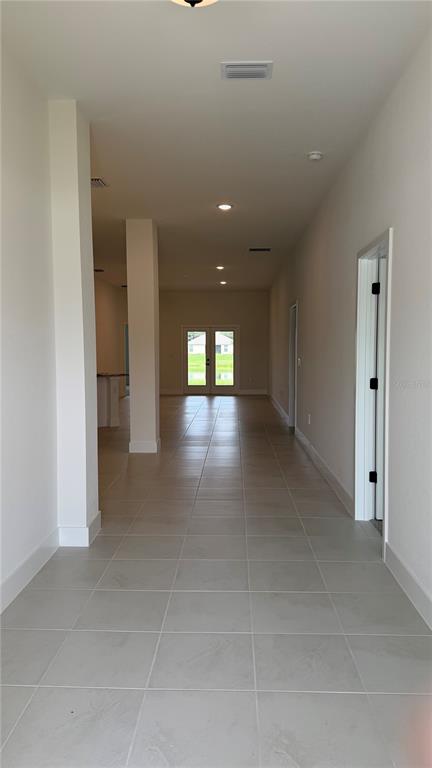 This is a floor plan for a single-story house featuring four bedrooms and a garage — 2683 AVERLAND LOOP, NORTH PORT, FL