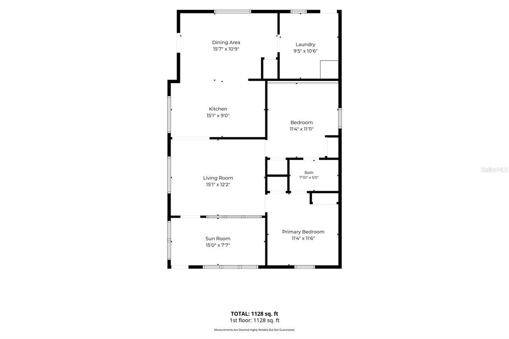 A single-story house with a covered patio and light gray siding sits on a grassy lot — 730 WESTOVER PARKWAY, BARTOW, FL