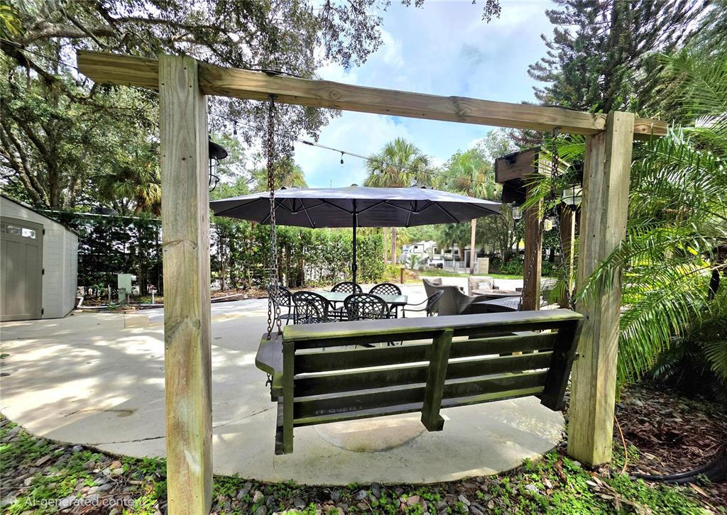 This is a property map showing a highlighted parcel of land with surrounding lot dimensions — 159 HORSESHOE BEND, LAKE WALES, FL