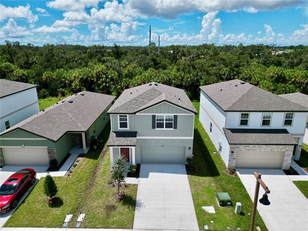 This is a floor plan for the second level of a residential home — 10510 CURVING CREEK LOOP, PARRISH, FL