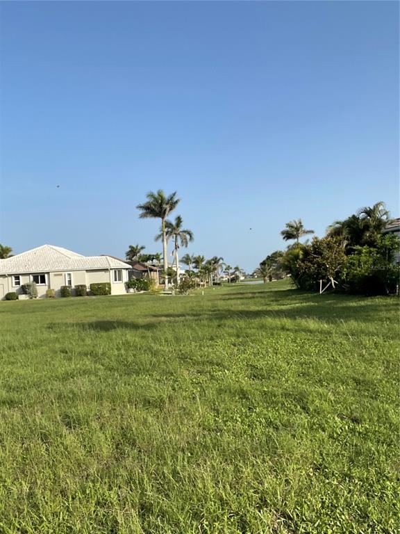 This is a map layout showing residential lots and property boundaries along a golf course — 3701 BORDEAUX DRIVE, PUNTA GORDA, FL
