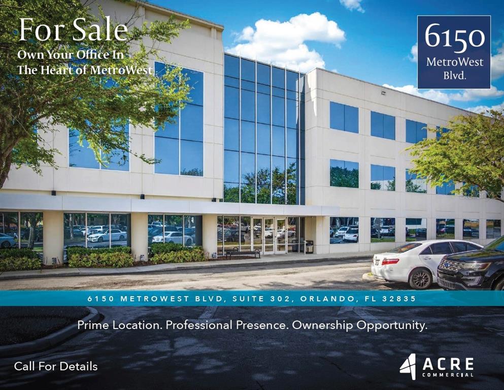 6150 METROWEST BOULEVARD UNIT 302