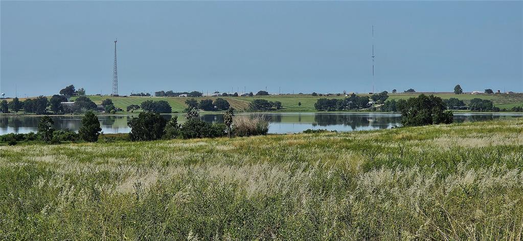 A grassy field overlooks a lake with trees and communication towers in the distance — 691 S LAKE PATRICK ROAD, FROSTPROOF, FL