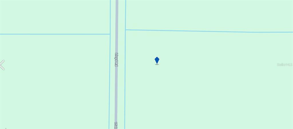 This is a map showing a property location along Lloyd Road — 154TH AVENUE, VERO BEACH, FL