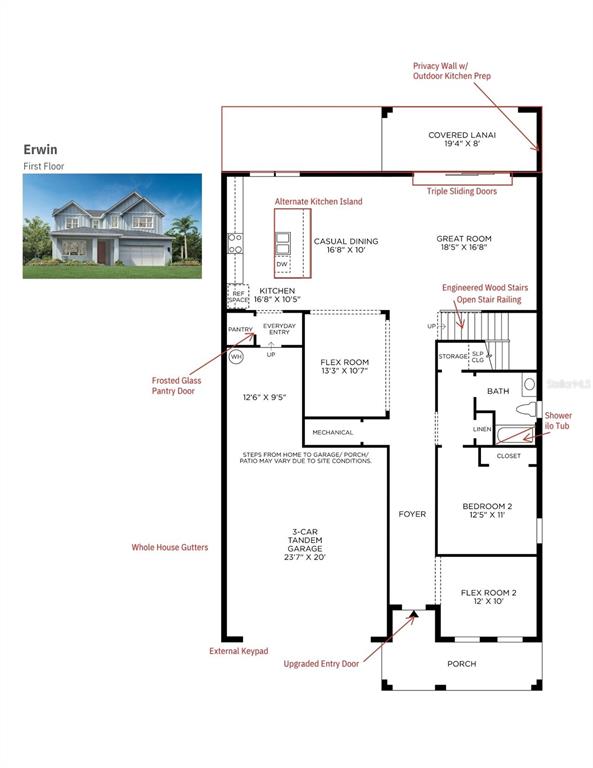 1545 STONECLIFF DRIVE, APOPKA, FL — photo 2 of 22