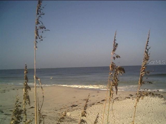 A view of a sandy beach and the ocean framed by tall sea oats — 326 BAYTREE DRIVE, ROTONDA WEST, FL