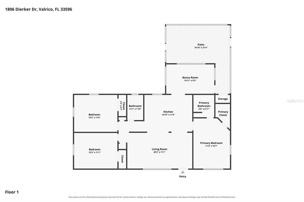 1806 DIERKER DRIVE, VALRICO, FL — photo 3 of 29