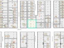 This is a plat map showing property boundaries and lot layouts in a residential neighborhood — E 25TH STREET, SANFORD, FL