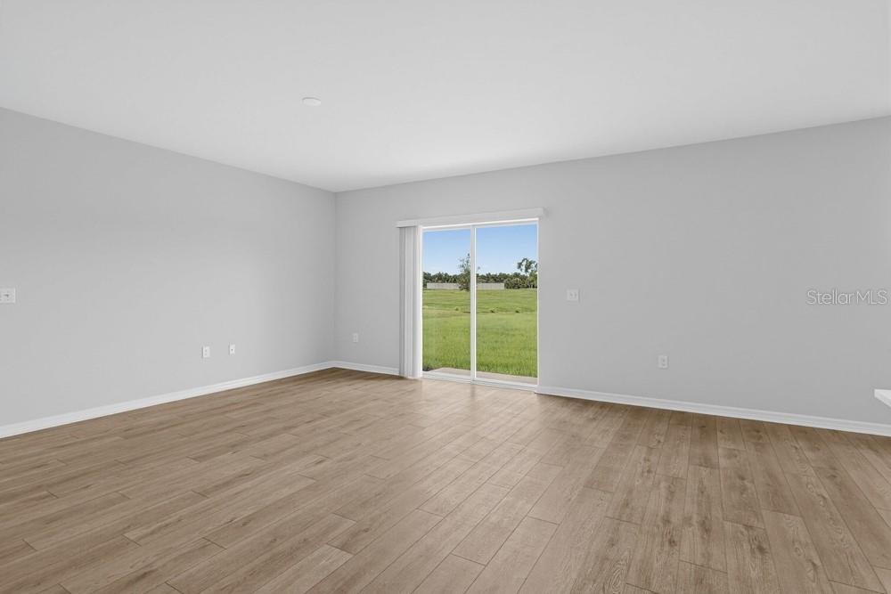 This is a floor plan of a residential second story featuring four bedrooms and two bathrooms — 6753 EQUINOX LANE, NORTH FORT MYERS, FL
