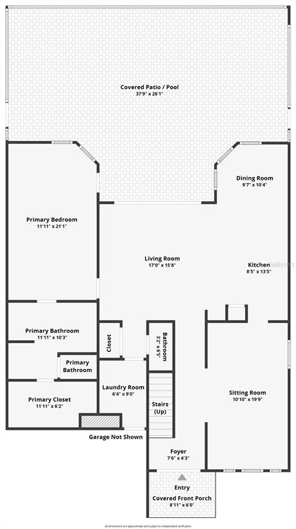This is a floor plan of a house's upper level featuring four bedrooms and three bathrooms — 118 MIRO DRIVE, DAVENPORT, FL