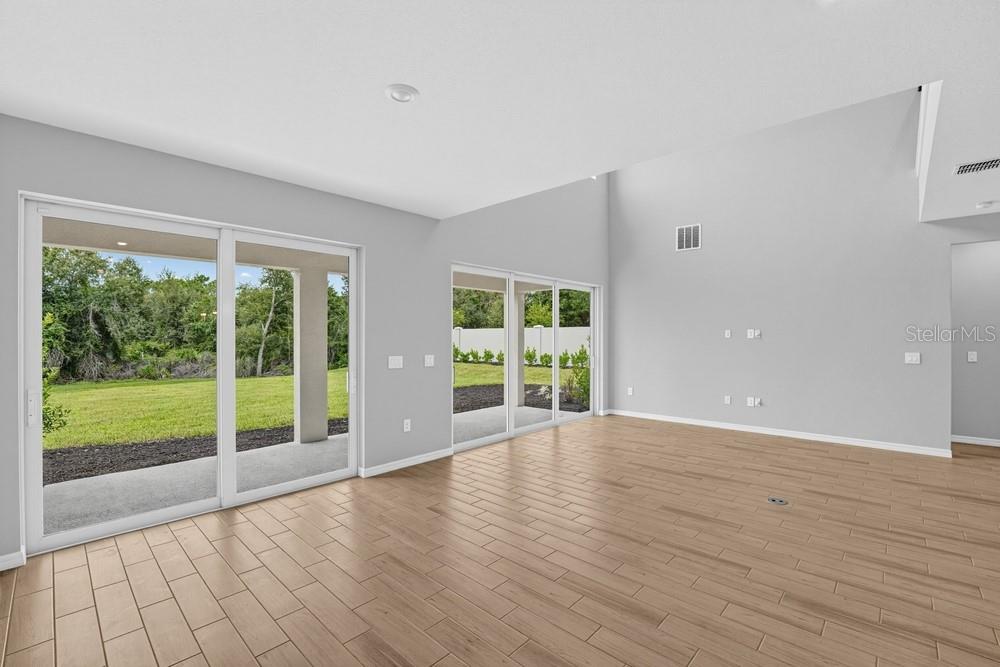 This is a floor plan of a second story featuring four bedrooms, a game room, and two bathrooms — 7801 CENTAURUS WAY, SARASOTA, FL