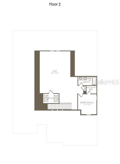 An aerial view shows a two-story blue house with a gray roof and driveway — 15363 WILLOW RIDGE DRIVE, MONTVERDE, FL